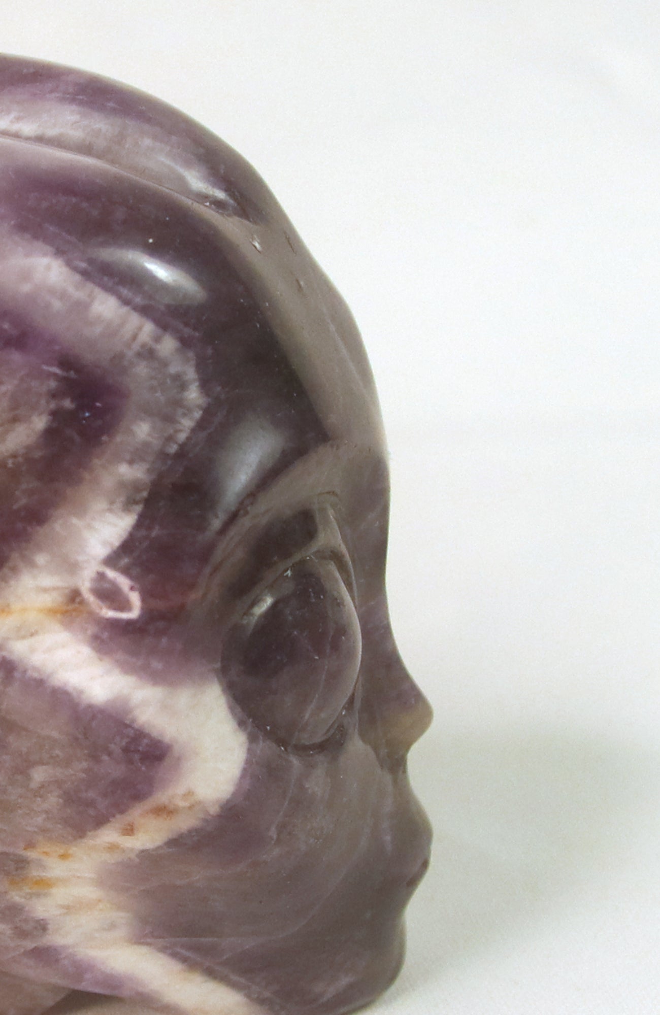 Chevron Amethyst ET Skull